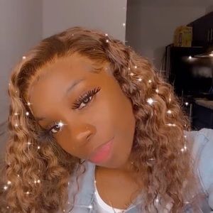 20 inch highlight deep curly lace front
